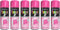 PEBBLE HUG Perfect Pink Gloss Spray, Quick-Drying Formula, Long-Lasting Shine, Ideal for Craft Projects, DIY Home Décor, Including Wood, Metal, Glass, and Plastic, 250ml, (6 Pcs)
