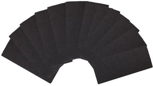 12PCS Sandpaper 400 to 1500 Grits, Assorted Grit Wet and Dry Sandpaper for Cars Polishing Metals Walls Wood Furniture Sanding, 12 Sheets Sand Paper Assorted 9x3.6 Inch (12)