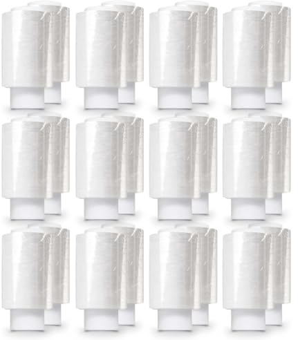 G4GOODS® 40 Rolls Clear Mini Pallet Wrap 100mm x 150m - 17mu (270 Gram) Self-Adhering Pallet Stretch Wrapper - Heavy Duty Plastic Wrap for Moving House Furniture Wrapping Film