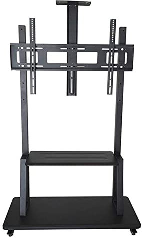 Mobile TV Cart Stand With Wheels And Large Shelf, Height Adjustable For Most 40 42 43 47 50 55 60 65 70 75 80 Inch Flat Screen TVs, Load 120 Kg beautiful scenery