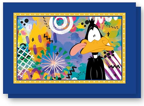 Egan Set 2 Platzdeckchen aus Baumwolle Daffy Duck 45x30