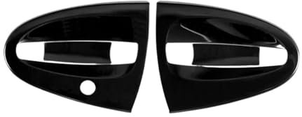 Car Exterior Door Handle For Smart 451 For Fortwo Car Door Handle Bowl Scratch Protective Cover 304 Stainless Steel Chrome Trim Sticker Auto Accessories Car Door Handle