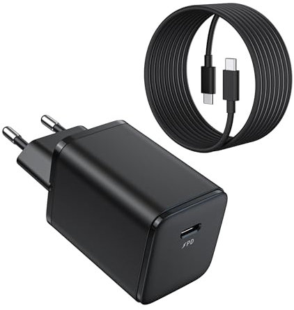 BHHB Cargador USB C 65W con GAN PD USB C Cargador Tipo C Carga Rapida con PPS USBC Enchufe Adaptador USB Charger Compatible con MacBook Pro/Air, iPad, iPhone 17/16/15, Galaxy S25/S24/S23/S22/S21 Ultra