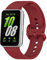 Wownadu Bracelet Compatible pour Samsung Galaxy Fit 3 R390, Femme Homme Silicone Remplacement Bracelets Montre Connectée pour Galaxy fit 3 SM-R390 Rouge
