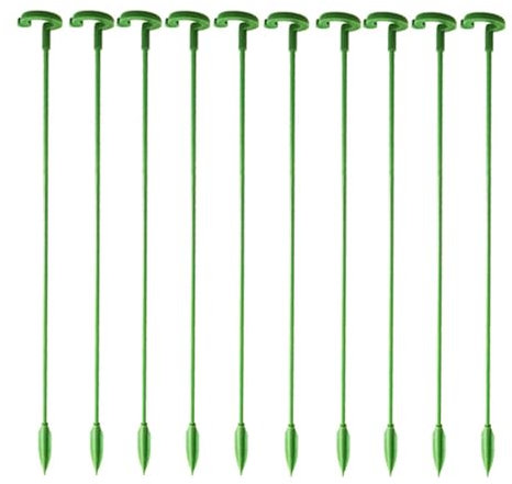 10 Stück Pflanzenstecker Vertikale Wachstumskletterhalter für Kletterpflanzen drinnen und draußen