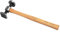 Performance Tool W1012 Heat-Shrinking Hammer, High Carbon Drop Forged Steel Head, Genuine Hickory Handle, Ideal for Metal Working with Dolly