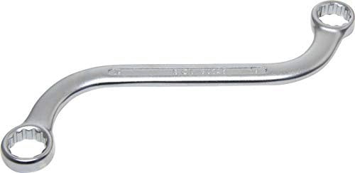 BGS 30745 | S-Form Doppel-Ringschlüssel Zwölfkant | SW 18 x 19 mm