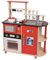 Lelin Wooden Childrens Pretend Play Modern Kitchen Cooking Toy Age 3+ With Pots & Pans