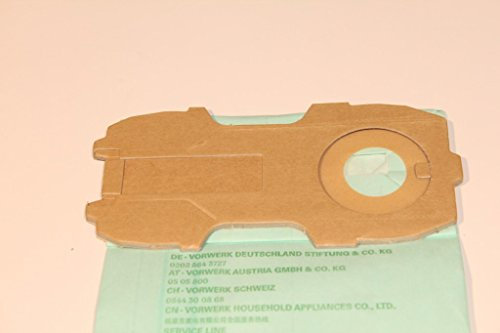 VORWERK - SAC FILTRE PAPIER VORWERK VK 118 A VK122 PAR 5 = 1