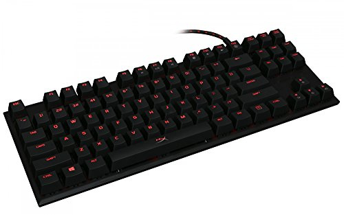 HyperX HX-KB4RD1-US Alloy FPS Pro, Tastiera Gaming, Cherry MX Red, US Layout