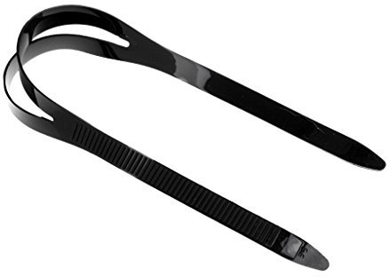 MagiDeal Wasserfeste Ersatzbänder Maskenband, Silikon Band Strap Kopfbänder Ersatzband Gurt für Sport Schwimmbrillen Tauchen Maske Brille, Silikagel, Schwarz S