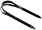 MagiDeal Wasserfeste Ersatzbänder Maskenband, Silikon Band Strap Kopfbänder Ersatzband Gurt für Sport Schwimmbrillen Tauchen Maske Brille, Silikagel, Schwarz S
