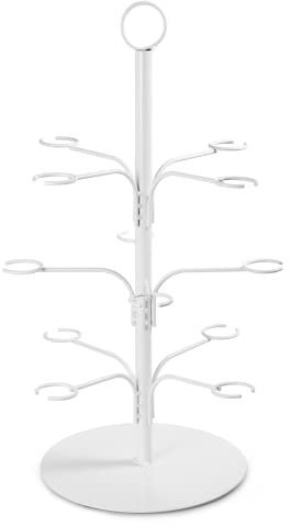 bar@drinkstuff Cocktail Tree White for 12 Glasses, DS46135