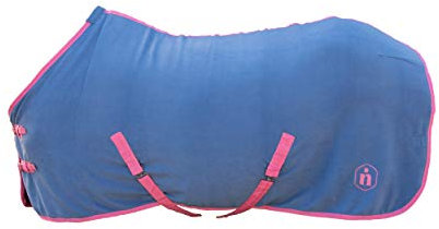 Abschwitzdecke_indira_pro_350g (135 cm, Blau 01 - Pink 01)