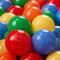 KiddyMoon 1200 ∅ 6CM Palline Morbide Colorate Per Piscina Bambini Fatto In EU, Giallo/Verde/Blu/Rosso/Arancione