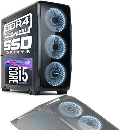 PC DESKTOP PROFESSIONAL NEW MYKA CRISTAL DIAMOND INTEL i5 Hexa-Core 11th Gen. Da 2,8ghz a 4,40ghz RAM Ddr4 16gb SSD Nvme M2 500gb WIFI USB3.0 licenza Windows 11 pro Completo e Veloce C02W