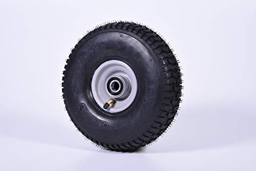 Komplettrad 110/85-4 (11x4.00-4), 4PR, TT, Kenda K358 - Block, Nabe: 20x75mm