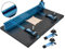 POWERTEC 71539 Trapano a colonna da 35,6 cm x 61 cm con sistema di recinzione a T in alluminio completo, serie professionale per la lavorazione del legno