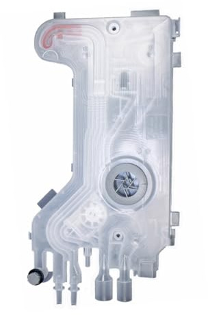 easyPART passend für BOSCH 00683397 Regenerierdosierung Wassertasche | Spülmaschine Siemens 683397, 00611314, 70 mm / 10 mm, 9020, 0000653695, Geschirrspüler, Ersatzteil
