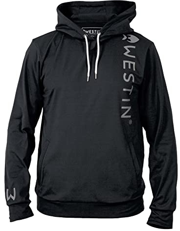 Westin Vertical Tech Hoodie Black - Angelpullover