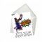 Basketball-Geburtstagskarte für Ehemann, Freund, Ehefrau, Freundin, Geburtstagskarte für Sie oder Ihn (12,7 x 17,8 cm) Slam Dunk