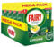 Fairy Dishwasher Tablets, Rinse Aid, 248 Capsules, Original Lemon, Cleaning the First Wash, Effective on Encrusted Grease with Shiny Effect