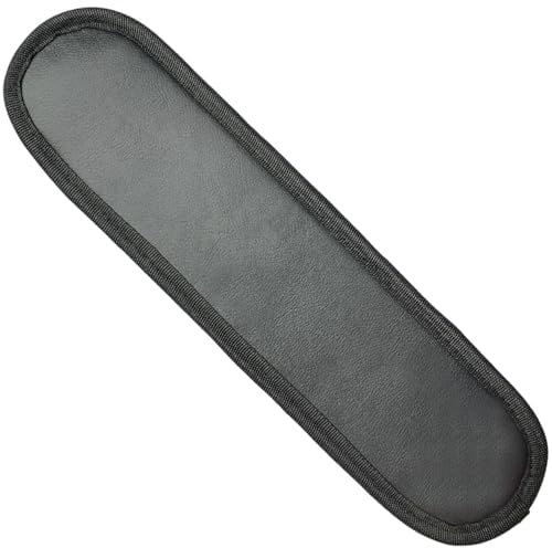 LTG Replacement Shoulder Pad Air Cushion Pad Curved for Shoulder Bags Guitar Pad Shoulder Strap Pad Laptob Backpack Relieve Shoulder Pain (Black (Single))