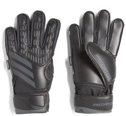 Adidas Predator Match Fingersave Kids Torwarthandschuhe Kinder BLACK/BLACK/BLACK Gr. 3.5