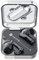 Pioneer Bluetooth Headphones, Wireless Version V5.1, Noise Cancellation, 5 Hours Battery, White (Transparent Black)