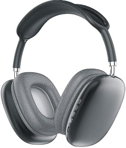 SterlingEdge P9 Wireless Bluetooth Headphones, HiFi Stereo Over Ear Headset with Microphone Noise Cancelling Sports Earphones for Home Travel Office (Black)