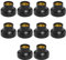 EuAcesry 10 Pcs Douille Ampoule Plafond E27 à Visser de Chantier, Base Plafonnier Culot E27, Support de Lampe Plafonnier a Encastrer, pour Ampoules à Incandescence, Lampes Halogènes