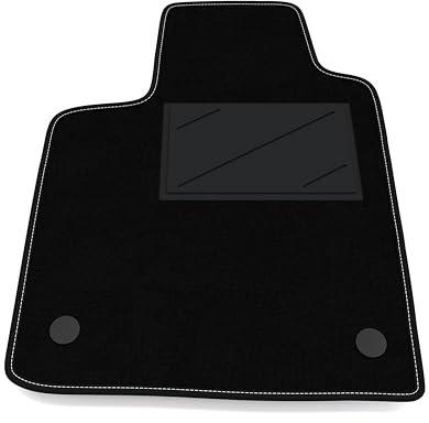 Automatte nur auf der Fahrerseite, 1 Stück, kompatibel mit Renault Twingo 2 2007-2014 | 1 maßgeschneiderter Teppich