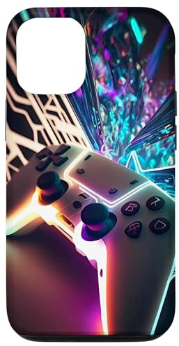 Manette esthétique pour jeux vidéo pour garçons et adolescents Coque pour iPhone 12/12 Pro