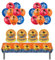 Decoraciones di Compleanno Decorazioni per Compleanno Festa di Compleanno Palloncino Festa Palloncini Compleanno Stoviglie per Festa Stoviglie per Bambini Feste Stoviglie Set Stoviglie per Feste