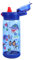 Queenshin Botella Agua Niños Con Pajita,Sin BPA,600ML Dinosaurio Azul Sin Fugas,Robusta y Duradera,Cerradura De Seguridad,Portátil Para La Escuela, Deportes, Viajes