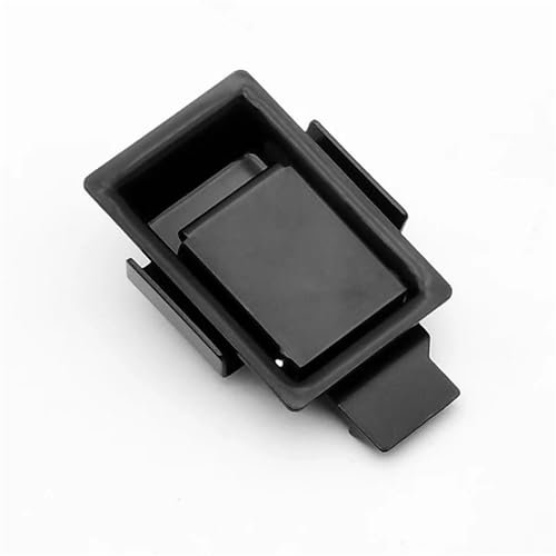 Pannello di chiusura for cassettiera in metallo, maniglia for armadietto, pulsante di blocco, semplice, serratura for porta di traslochi MS866 1 pz(Black)