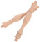 POPETPOP 2pezzi Balusters Legno Non Verniciato per Scale Pilastri Decorativi Legno per Arredamento e Progetti Fai da Te Spindles Artigianali per Sostituzione Mobili e Decorazioni Interne