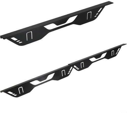 Fauhapyway Lot de 2 cache-joints rétractables en acier inoxydable pour cuisinière entre le comptoir et la cuisinière 35 à 70 cm