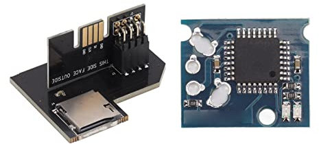 UPALDHOU Lector de Tarjetas Micro de Almacenamiento con Disco Duro de Boat de CD para Adaptador Fácil de Usar para la Memoria (Versión NTSC U EE. UU.)