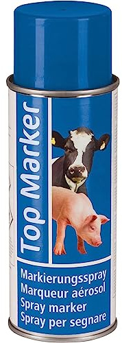 Kerbl Viehzeichenspray | 500 ml, Blau, farbintensives und schnell trocknendes Markierungsspray für Rinder, Schweine und Ziegen