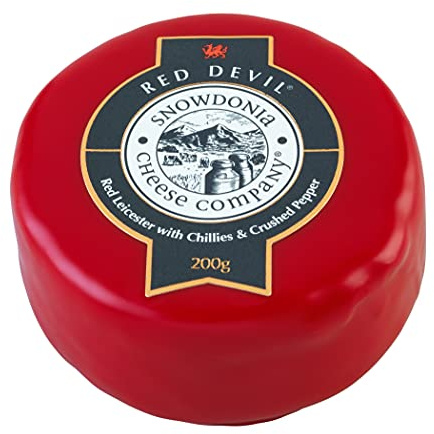 Red Devil | Features red Leicester with habanero chilli and peppers for a warm, spicy finish.
