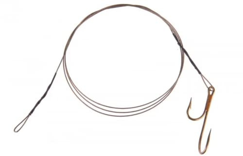 Iron Claw Stahlvorfach mit Ryderhaken Gr, 2