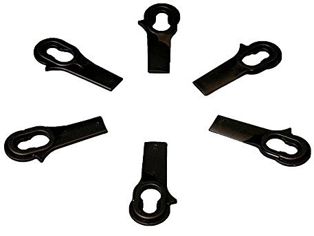 IKRA lames de rechange 12000007, set de 6 pièces, compatibles avec IKRA système TwinCut