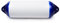 wellenshop Bootsfender Ocean 140 x 500mm aufblasbar mit Ventil