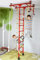 NiroSport Sprossenwand für Kinder M1 Sprossenwand für Kinder Rot, Raumhöhe 220-270 cm