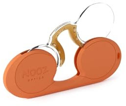 NOOZ Optics Occhiali da lettura unisex senza braccio - Occhiali sottili e leggeri per donne e uomini con custodia compatta, Ovale
