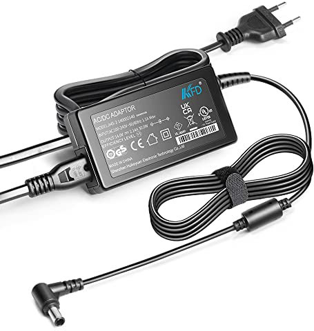 KFD Netzteil 14V Ladegerät für Samsung Monitor 390 CF390 396 CF396 C27F C27F390 C27F390FH C27F390FHW F390 F396 C27F390FHN C27F396 C27F396FHN C27F396FH C27F396FHU Curved Monitor Bildschirm Stromkabel