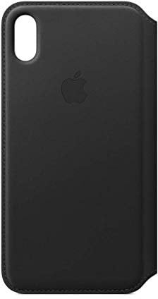 Apple Custodia folio in pelle (per iPhone XS Max) - Nero