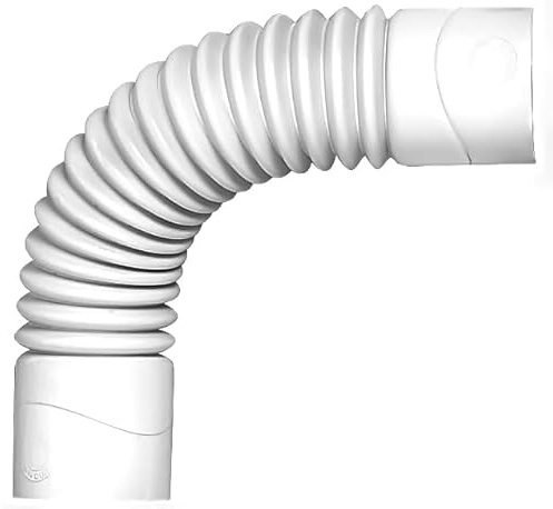1 1/2 (6/4) Female-Female Solvent Weld Flexible Elbow 223mm Long Connection