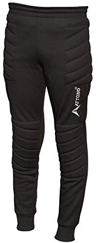 ATTONO Kinder Torwarthose Torwart Fußball Hose lang gepolstert am Knie und Hüfte - Gr. 152